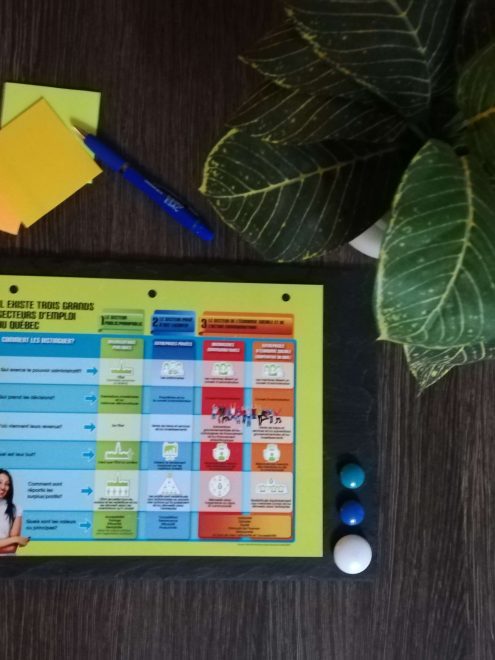 Les 3 secteurs d'emploi