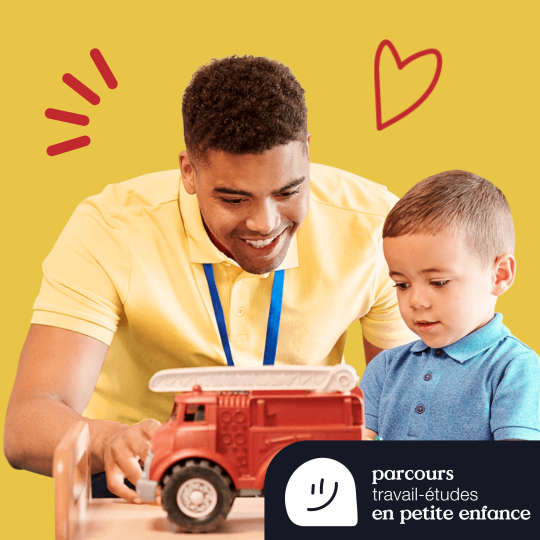 Grande nouvelle pour la rentrée du Parcours travail-études en petite enfance