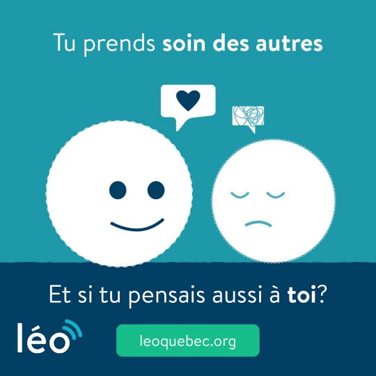 Nouvelle campagne pour LÉO, programme de soutien psychologique